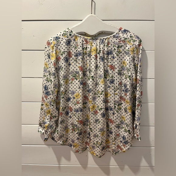 📍Floral Polka Dot Blouse - dRA for Anthropologie (Size S)🌸 - Picture 7 of 7